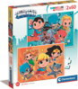 CLEMENTONI Puzzle DC Super Friends 2x60 dílků