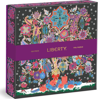 GALISON Čtvercové puzzle Liberty: Vánoční strom života 500 dílků