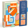GALISON Posuvné dřevěné puzzle Frank Lloyd Wright: Imperial Hotel 2v1 (16 dílků)