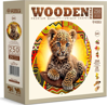 WOODEN CITY Dřevěné puzzle Malý roztomilý leopard 250 dílků