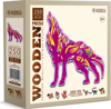 WOODEN CITY Dřevěné puzzle Vyjící vlk 250 dílků
