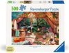 RAVENSBURGER Puzzle Útulná chata XXL 500 dílků
