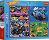 TREFL Puzzle Hot Wheels: Závodní auta 4x250 dílků