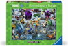 RAVENSBURGER Puzzle Challenge: Minecraft 1000 dílků