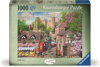 RAVENSBURGER Puzzle Malebná ulička k zámku 1000 dílků