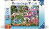 RAVENSBURGER Puzzle Zvířecí narozeninová párty XXL 100 dílků