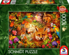 SCHMIDT Puzzle Květiny, srst a peří 1000 dílků