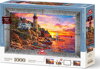 ART PUZZLE Puzzle s rámem a lepidlem 3v1 Nádherný západ slunce 1000 dílků