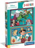 CLEMENTONI Puzzle Disney pohádky: Petr Pan a Pinokio 2x60 dílků
