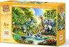 ART PUZZLE Puzzle Pandí koupání 50 dílků