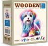 WOODEN CITY Dřevěné puzzle Veselé štěně 50 dílků