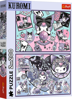 TREFL Puzzle Kuromi rošťárny 2x200 dílků