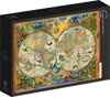 GRAFIKA Puzzle Mapa tvorů Země 1000 dílků
