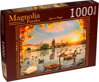 MAGNOLIA Puzzle Labutě u Karlova mostu 1000 dílků