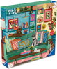 RAVENSBURGER Čtvercové puzzle Art & Soul: Ráj klidu 750 dílků