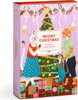 GALISON Puzzle Adventní kalendář Kočičí Vánoce 12x42 dílků