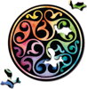 CURIOSI Kulaté puzzle Picoli: Pupen 33 dílků