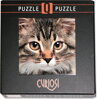 CURIOSI Čtvercové puzzle Q Animal: Kočka 66 dílků