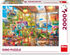 DINO Puzzle Malířský ateliér 2000 dílků