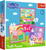 TREFL Puzzle Prasátko Peppa: Přátelé 3v1 (20,36,50 dílků)