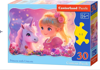 CASTORLAND Puzzle Princezna s jednorožcem 30 dílků