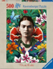 RAVENSBURGER Puzzle Frida Kahlo: Kvetoucí fantazie 500 dílků