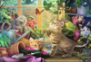 RAVENSBURGER Puzzle Mazaná koťátka XL 200 dílků