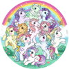 RAVENSBURGER Kulaté puzzle Můj malý Pony 500 dílků