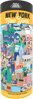 RIDLEY'S GAMES Kulaté puzzle New York, New York! 1000 dílků