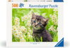 RAVENSBURGER Puzzle Kotě na louce 500 dílků