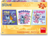 DINO Vertikální puzzle Stitch relaxuje 150 dílků