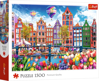 TREFL Puzzle Barevný Amsterdam 1500 dílků
