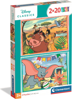 CLEMENTONI Puzzle Pohádky Lví král a Dumbo 2x20 dílků
