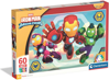 CLEMENTONI Puzzle Iron Man a jeho úžasní přátelé MAXI 60 dílků