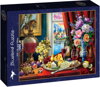 BLUEBIRD Puzzle Zátiší a víno 1000 dílků