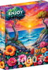 ENJOY Puzzle Kvetoucí pobřeží 1000 dílků
