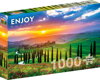 ENJOY Puzzle Toskánský východ slunce 1000 dílků