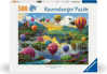 RAVENSBURGER Puzzle Údolí horkovzdušných balónů 500 dílků