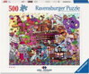 RAVENSBURGER Puzzle USA Jigsaw Nationals: Sladké hřiště 500 dílků