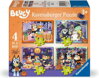 RAVENSBURGER Puzzle Bluey Halloween 4v1 (12, 16, 20, 24 dílků)