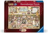 RAVENSBURGER Puzzle Vintage č.2: Kočičí smršť 1000 dílků