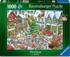 RAVENSBURGER Puzzle Ray's Comic Vánoce 1000 dílků
