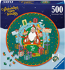 RAVENSBURGER Kulaté puzzle Tajný svět Santa Clause 500 dílků