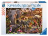 RAVENSBURGER Puzzle Africká zvířata 3000 dílků