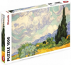 PIATNIK Puzzle Pšeničné pole s cypřiši 1000 dílků