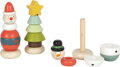 small foot Dřevěná vánoční nasazovací figurka 1 ks