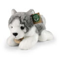 Rappa Plyšový pes husky ležící 20 cm ECO-FRIENDLY