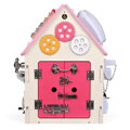2Kids Toys Activity board Domeček růžový
