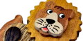 2Kids Toys Dřevěná magnetka velká Lev