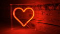 2Kids Toys LED NEON LIGHT lampička Srdce červené